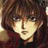 Pixelated anime-style character face with brown hair and light skin on left, black background with white text "Anime IM" above smaller cursive "com" on right.