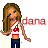 Pixel art animation of a female character with long brown hair wearing a white crop top and dark pants, displayed across five frames in a contact sheet layout.