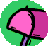 Animated sequence showing a pink and purple mailbox being opened, with an envelope emerging from inside.