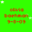 Green background with red text reading 'olivia baehman 9-8-09' and white star shapes scattered across the image.