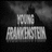Four- black-and-white shows 'YOUNG FRANKENSTEIN' text, a woman with large hair, a skeletal figure, and a man in formal attire