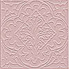 A static square icon with a light pink background featuring an intricate symmetrical floral or geometric pattern in slightly darker pink tones.