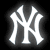 Pixelated white stylized letter M on dark gray background with black outer edges.