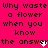 Pixelated text on bright pink background with two heart symbols replacing letters in 'answer' across repeated lines.