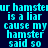 A static digital image displays repeated cyan text on a dark blue background with pink rectangular overlays.
