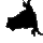 Black silhouette icons of animal and creature shapes arranged in a on gray background, including cow, chicken, rooster, bull, and other farm animals
