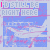 repeated blue-toned images showing a white airplane silhouette with pink text "I'D STILL BE RIGHT HERE" in pixelated font, each displaying slight color variations