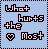 Pixelated text reads 'What Hurts the Most' with a heart symbol on light blue background.