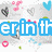 Pixelated icon with scattered heart and musical note symbols, partial text fragments in blue and pink blocks on a light gray background.
