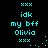 Cyan pixelated text on black background with animated dot patterns, displaying repeated phrases and symbols.