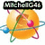 Animated icon of a yellow sphere with orbiting rings and colored spheres, showing a black square replacing a pink sphere in one frame.