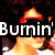 Animated sequence showing a person with dark curly hair and red sunglasses, wearing a white top against a black background.