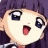 A pixelated anime-style character face with purple hair and large eyes on the left, next to a black background with white text reading "Anime IM" and "COM" on the right.