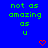 Blue background with green text 'not as amazing as u' repeated across three , each containing a red heart or arrow symbol