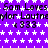 Purple background with white stars, repeated text "Sam Loves Taylor Lautnaylor" and "x 333" in black pixelated font.