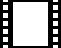 Black and white film strip frames with perforated edges arranged in a pattern on gray background