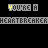 Animated sequence of pixelated text and symbols cycling through color variations against a black background.