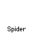 Animated spider icon with white lines extending from 'Spider' text labels, showing sequential movement across frames.