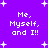 Purple background with white pixelated text and star shapes, repeated in a pattern