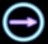 Five of circular icons with arrows, each showing color variations of the same design against a black background
