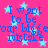 Pixelated blue text reads 'I want to be your big mistake' over a pink background with light blue stars, repeated in four identical quadrants.