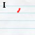 Red line drawing of a heart shape forming on lined notebook paper, starting as a single curved stroke and progressing through multiple stages to complete the outline.