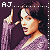A pixelated contact sheet of two animated frames showing a woman with dark hair in a purple top making a pointing gesture against a dark background.