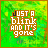 25 identical pixelated icons with green textured background, each displaying the text "JUST A BLINK AND IT'S GONE" in white and brown lettering