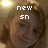 Pixelated image of a person with light brown hair and a neutral expression, overlaid with pixelated text in four quadrants.