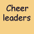 A static contact sheet frame showing a cheerleading-themed buddy icon with text and a megaphone graphic on a yellow background.