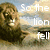 A split- image with a lion and lamb scene above and a couple kissing below, featuring pixelated text overlay