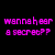 Pixelated text on split black-and-white background with purple and blue lettering.