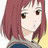 A 48x48 pixel buddy icon featuring a split composition with an anime-style character on the left and text/logo elements on the right, displayed as part of a contact sheet.