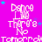 A static image with a bright pink background featuring repeated text and star shapes in white, light blue, and dark blue.