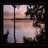 four and four shows a landscape scene with pinkish clouds reflected in water, framed by dark tree branches; small light pink hearts appear below the frame on some