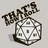 Pixelated image with a 20-sided die, 'FRANKS' text above it, and 'I only DATE HOT girls!! and' text below on black background.