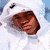 A 50x50 pixel animated contact sheet showing three frames of a person wearing a white hooded garment with visible facial features and subtle pose changes across sampled frames.