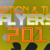 Pixelated graphic with orange and white text on a yellow-green background featuring '201' and partial words 'ATION & T' and 'AL ER' with a gray shape resembling a microphone.
