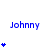Blue 'Johnny' text above blue star icons in a with varying star counts per