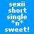 Four 48x48 pixel buddy icons arranged in a contact sheet, each displaying identical text and symbols on different solid backgrounds with no visible animation changes between frames.