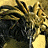 A 2-frame contact sheet showing a Hellboy-themed animated buddy icon with a palm tree on the left and red text reading "HELL BOY 4.2.04" on the right.