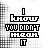 Static pixel art displays text "I KNOW YOU DIDN'T BREATH IT" with scattered rainbow-colored pixels on a checkered background.
