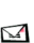 Static and animated states of a black-outlined envelope icon with pink accents, showing a closed envelope and an open envelope with red motion lines and a yellow-and-purple document.