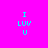 Four pixelated display "I LUV U" text in cyan on solid backgrounds of magenta, coral, yellow, and pink