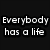 Black background with white pixelated text reading 'It All Everybody Depends On has a life How You Use It....' and an Xbox controller image below.
