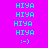 Pixelated text and smiley face on four colored backgrounds with no visible animation changes.