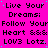Static image with bright pink background displaying repeated text and symbols in black and cyan.