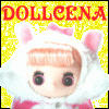 A cartoon character with pink hair and white fluffy ears wears a hooded outfit against changing background colors.
