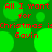 Green background with bright green circles; red pixelated text reads 'All I want for Christmas is Gavin' repeated twice.
