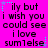 A static image with a bright pink background displaying repeated text in black pixelated font, surrounded by small cyan and purple star-like dots.
